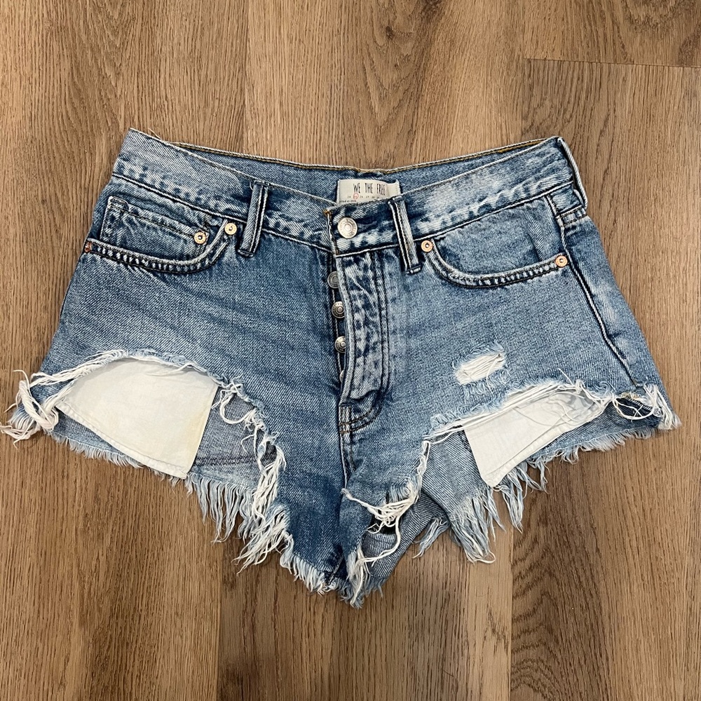 Free People Jean Shorts